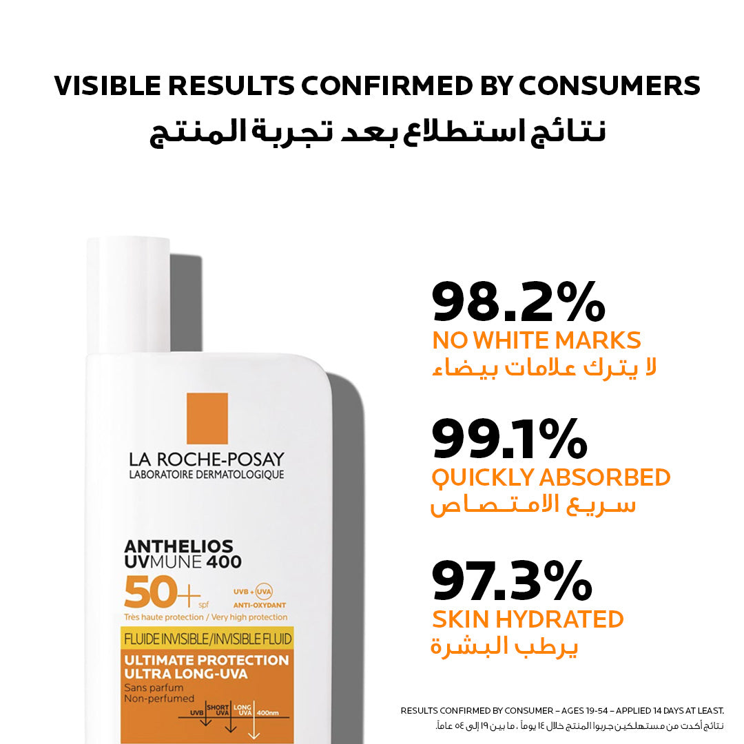 La Roche-Posay Anthelios UVMune 400 Invisible Sunscreen SPF50+ 50ml La Roche Posay .