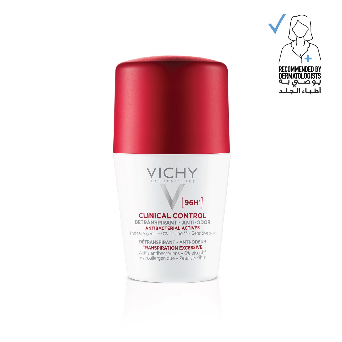 Vichy 96 Hour Clinical Control Deodorant for Women 50ml