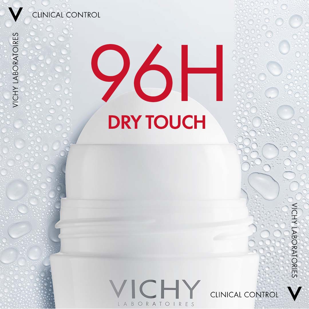 Vichy 96 Hour Clinical Control Deodorant for Women 50ml