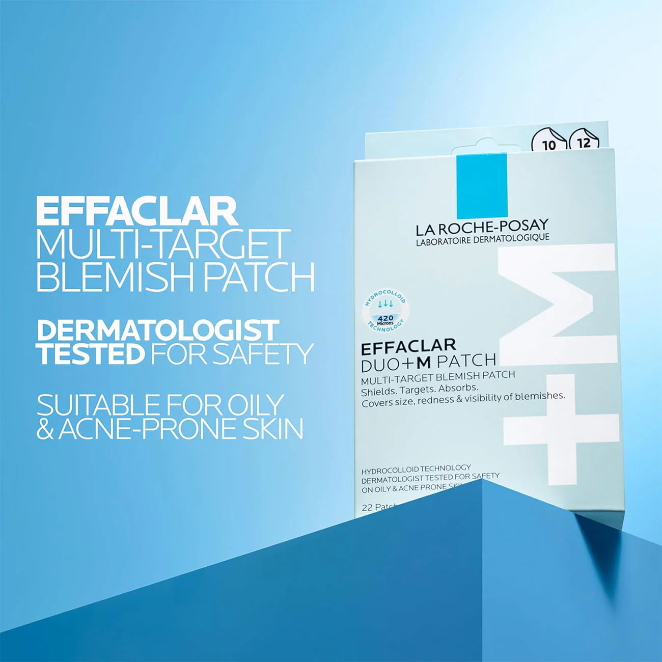 La Roche-Posay Effaclar Duo+M 3H Spot Patches for Acne Prone Skin