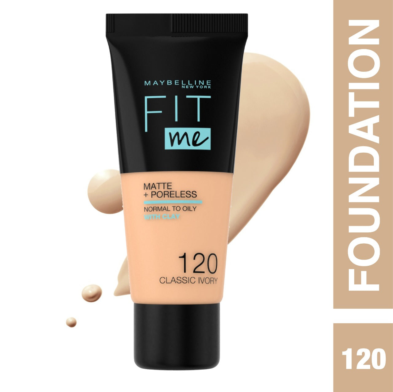 Maybelline New York Fit Me Matte + Poreless Liquid Foundation