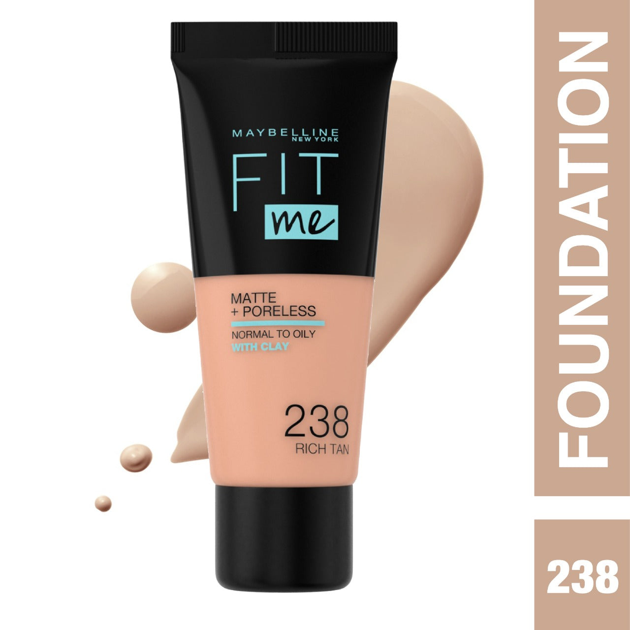 Maybelline New York Fit Me Matte + Poreless Liquid Foundation