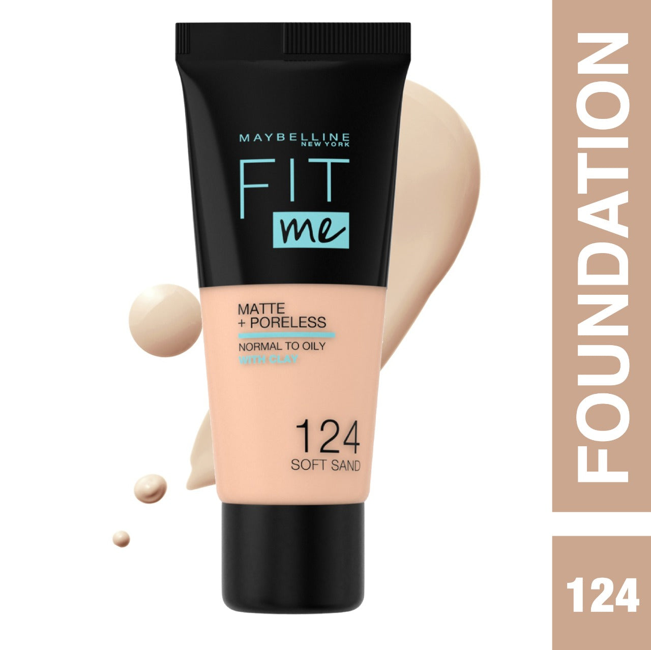 Maybelline New York Fit Me Matte + Poreless Liquid Foundation