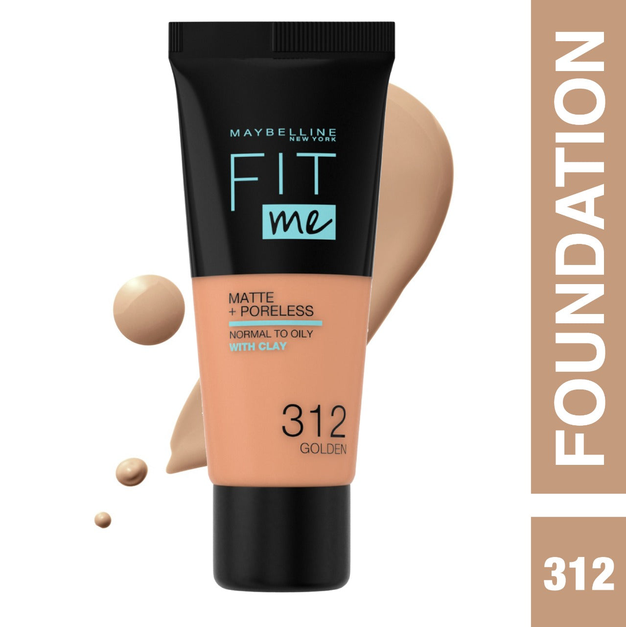 Maybelline New York Fit Me Matte + Poreless Liquid Foundation