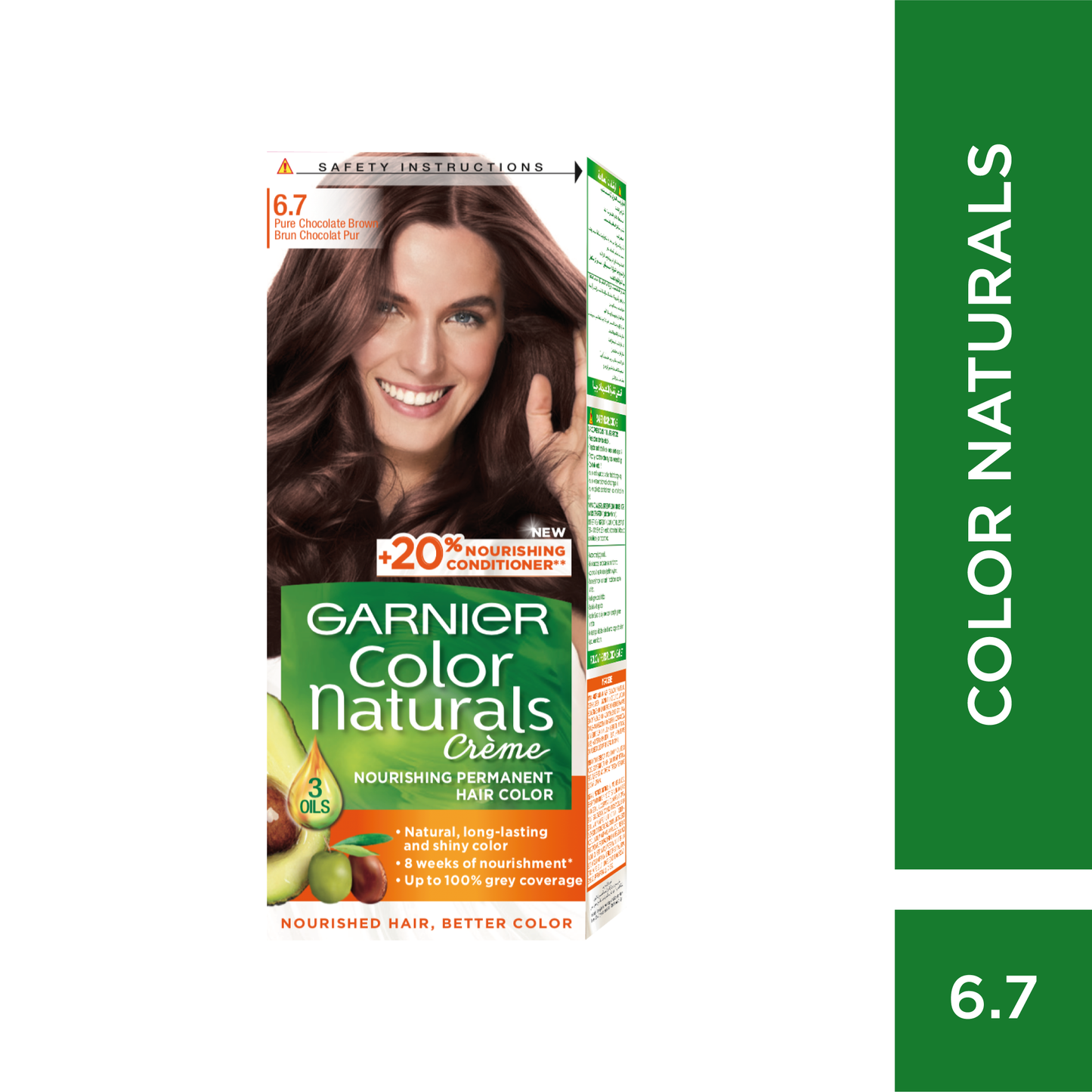 Garnier Color Naturals 6.7 - Pure Chocolate Brown