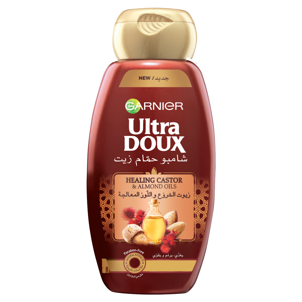 Ultra Doux Castor and Almond Oil Hammam Zeit infused Shampoo