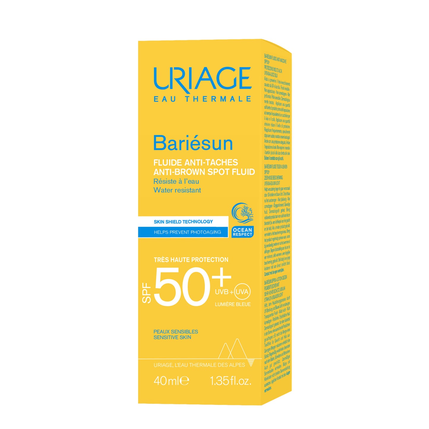 Uriage BARIÉSUN SPF50+ Anti-Brown Spot Fluid 40 ml