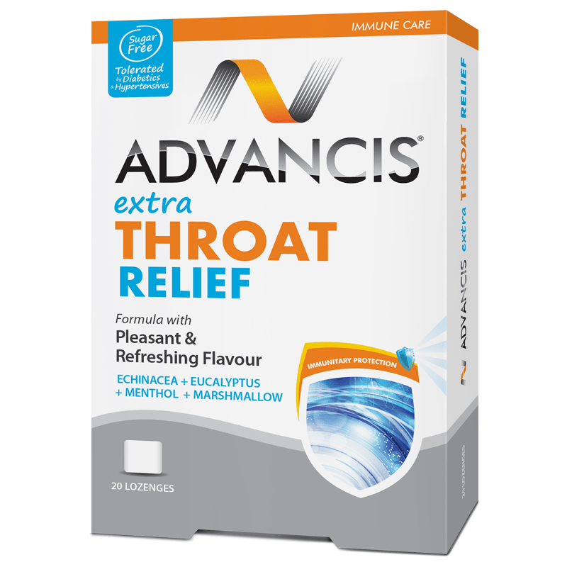 Advancis Extra Throat Relief - 10 Tabs