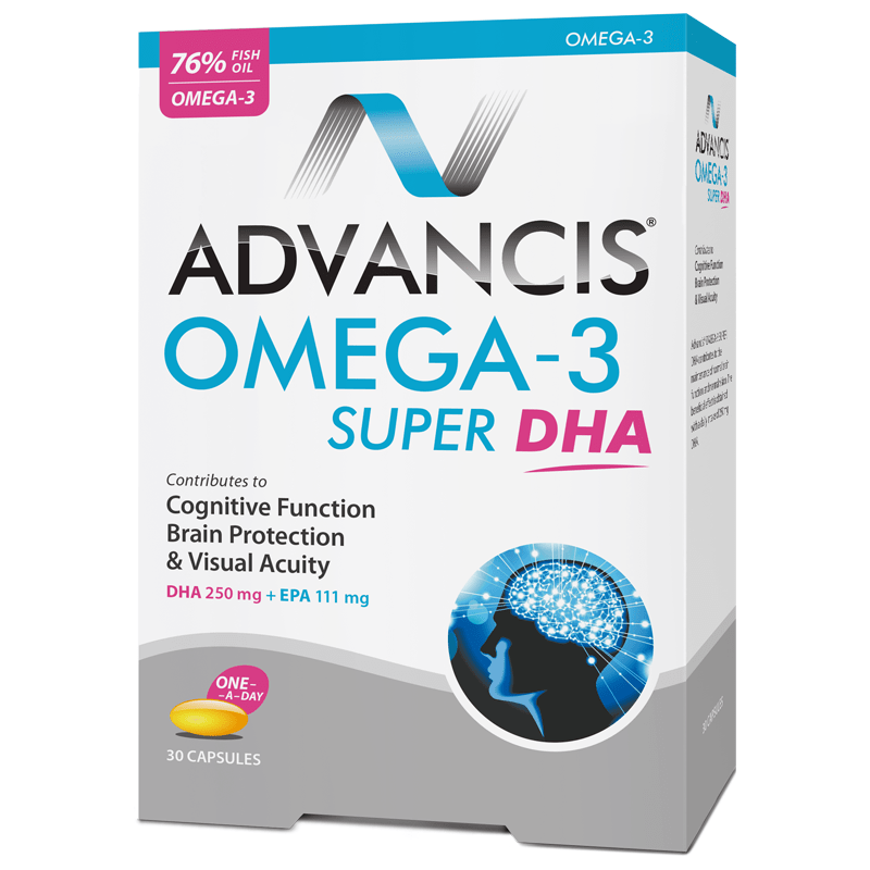 Advancis OMEGA-3 SUPER DHA ,30 CAPS