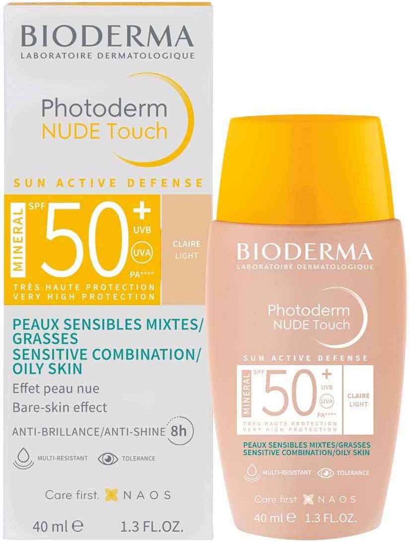 Bioderma Photoderm Nude Touch SPF50+ Very Light Color 40ml