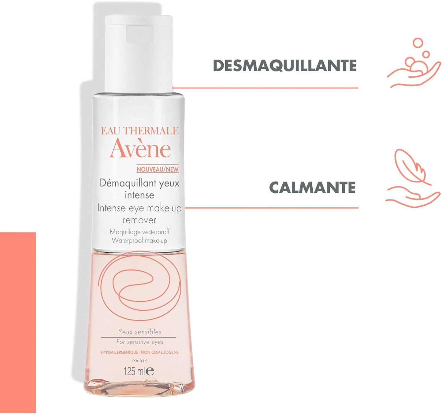 AVÈNE Intense eye make-up remover 125ml