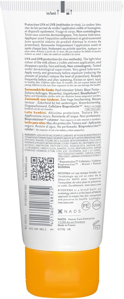 Bioderma Photoderm Kid Lait SPF50+ 100ml