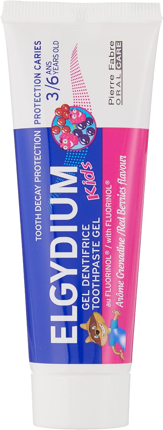 Elgydium kids fresh strawberry flavor toothpaste - 50ml