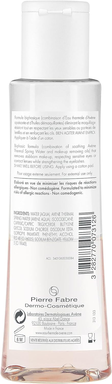 AVÈNE Intense eye make-up remover 125ml