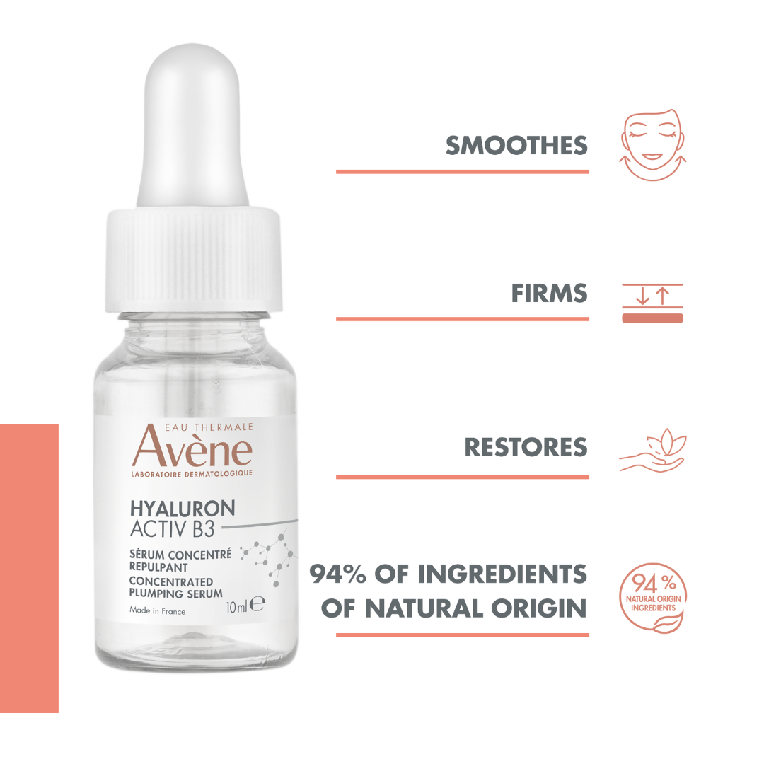 Buy Avène Hyaluron Activ B3 Multi-intensive night cream & get a FREE 10ml Hyaluron Activ B3 concentrated serum