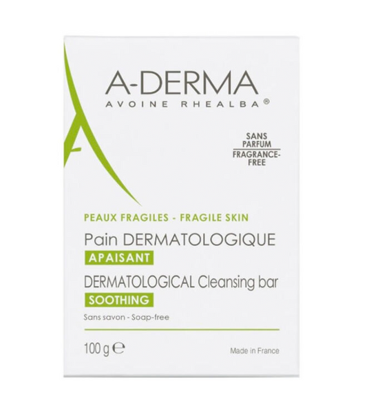 A-Derma Dermatological Cleansing Bar 100g