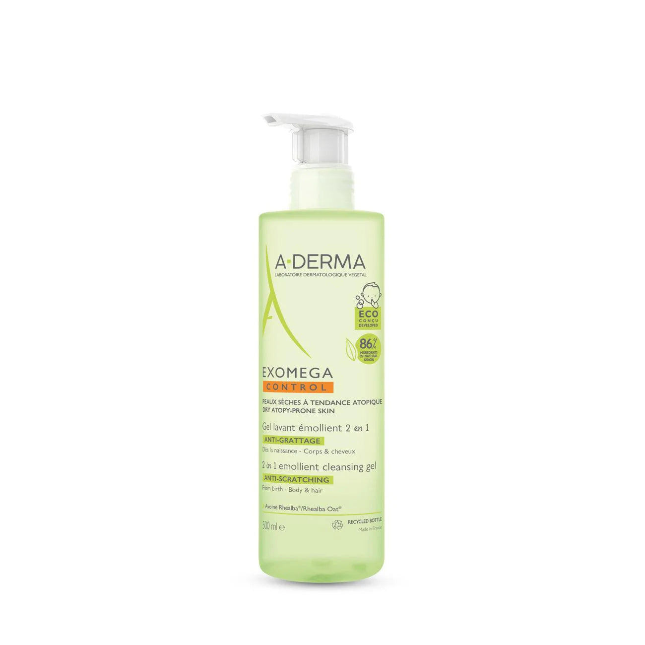 A-Derma Exomega Control Gel 2-in-1 500ml