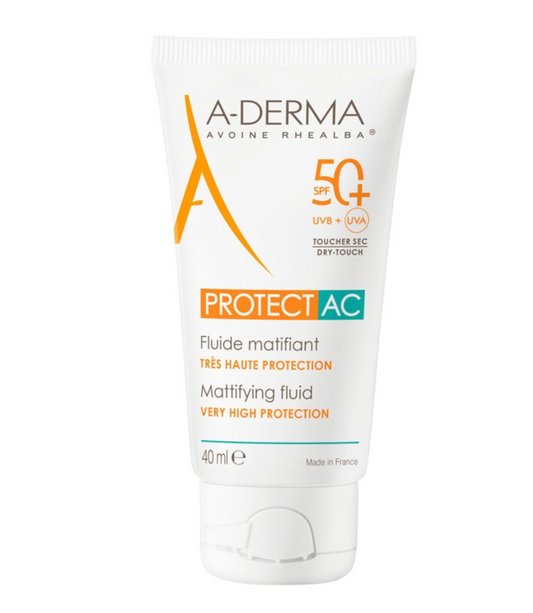 A-Derma Protect AC Mattifying Fluid 50+ 40ml