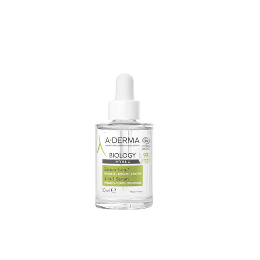 A-derma Biology Hyalu 3 in 1 Serum with Hyaluronic Acid 30ML