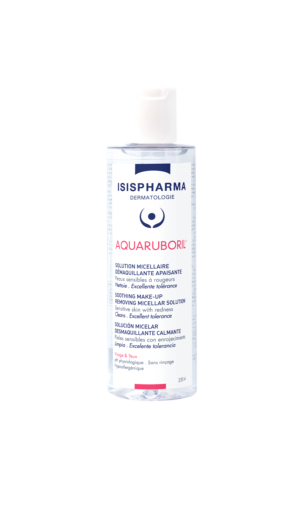 ISISPHARMA AQUARUBORIL® - Make-up remover micellar solution 100-250 ml