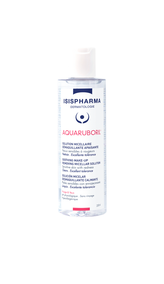 ISISPHARMA AQUARUBORIL® - Make-up remover micellar solution 100-250 ml