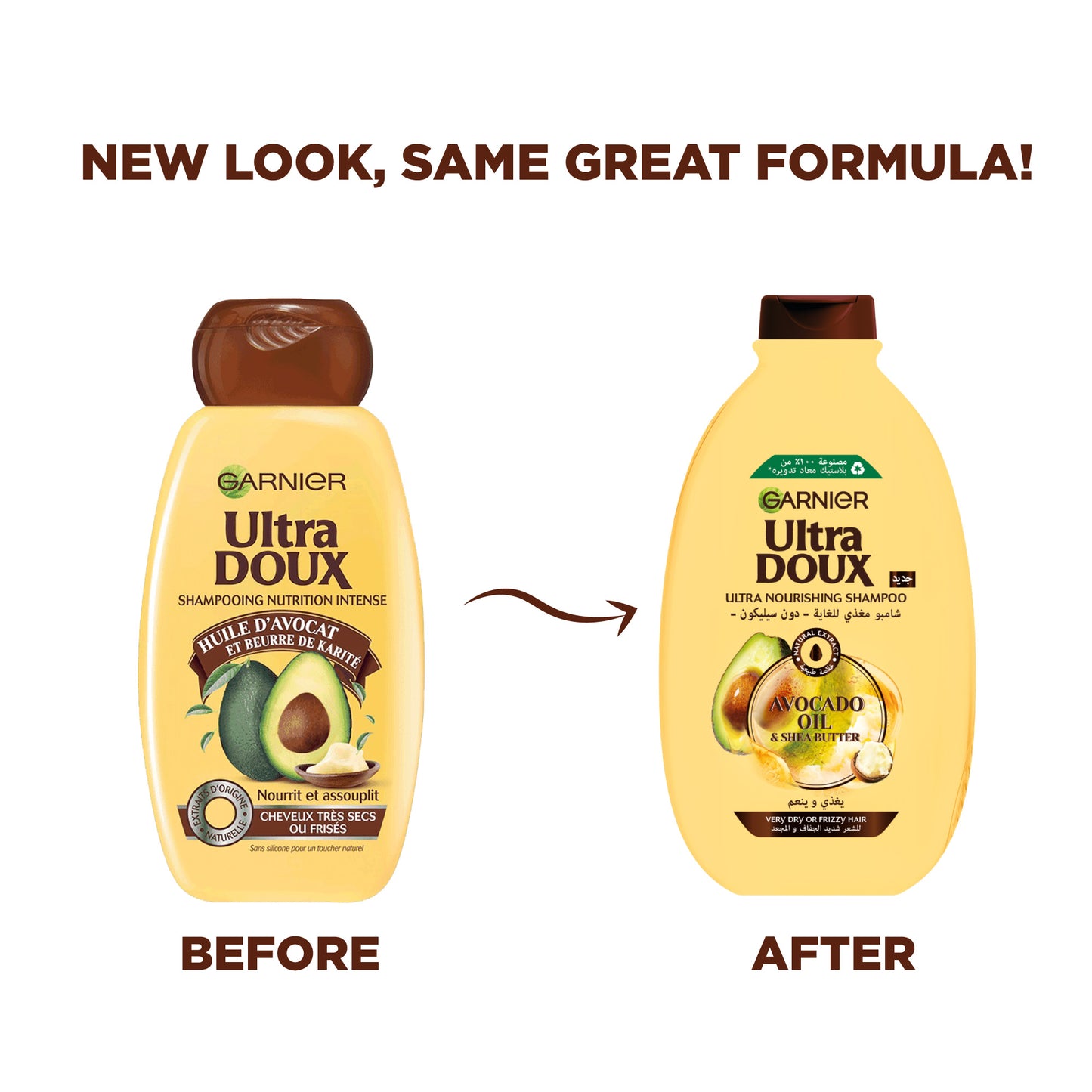 Ultra Doux Avocado & Shea butter Shampoo