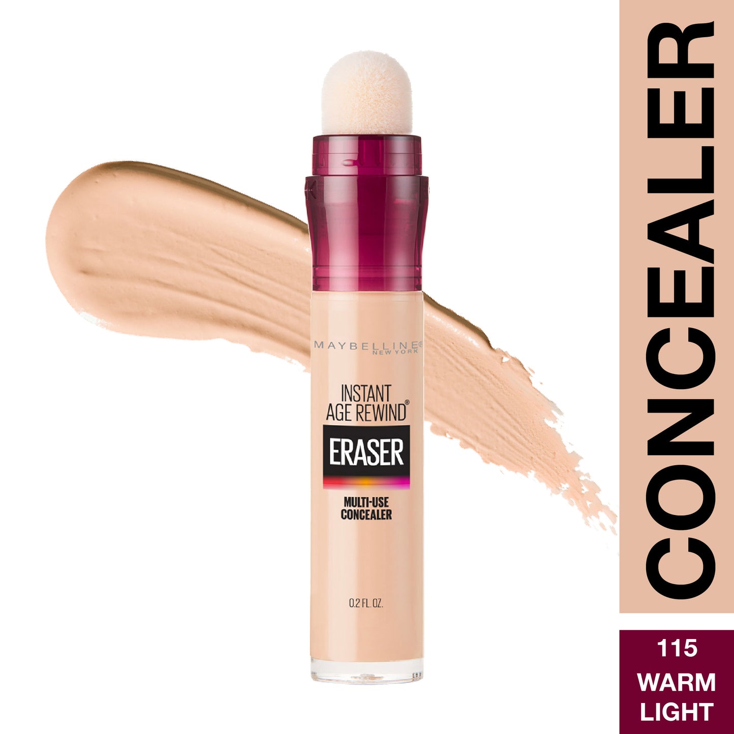 Maybelline New York Instant Age Rewind Eraser Dark circles treatment, Multi-Use Concealer