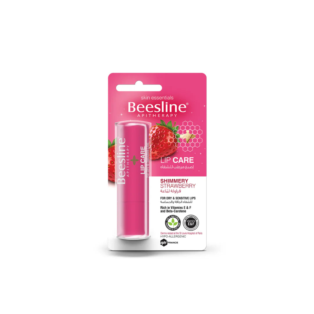 Beesline Lip Care - Shimmery Strawberry