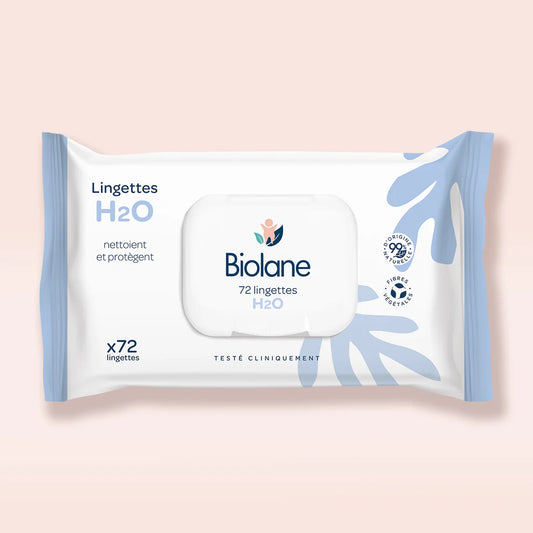 Biolane Lingettes H2O x72 LINGETTES EPAISSES