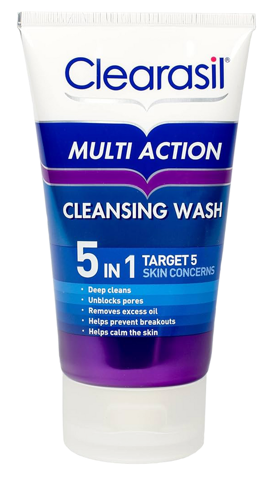 Clearasil® Multi Action 5 In 1 Cleansing Wash • 150ml