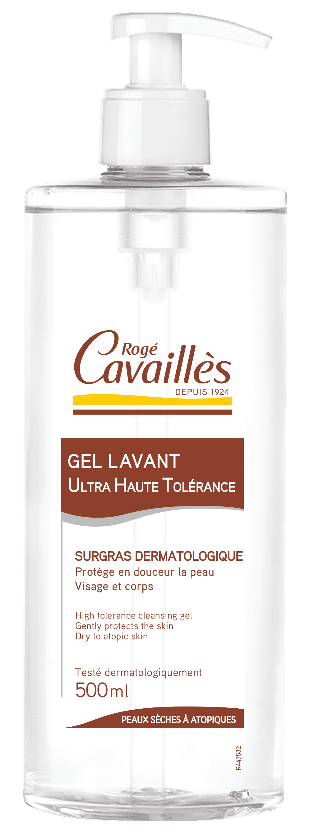 Rogé Cavaillès Dermo-U.H.T. Surgras Cleansing Gel 500 ml