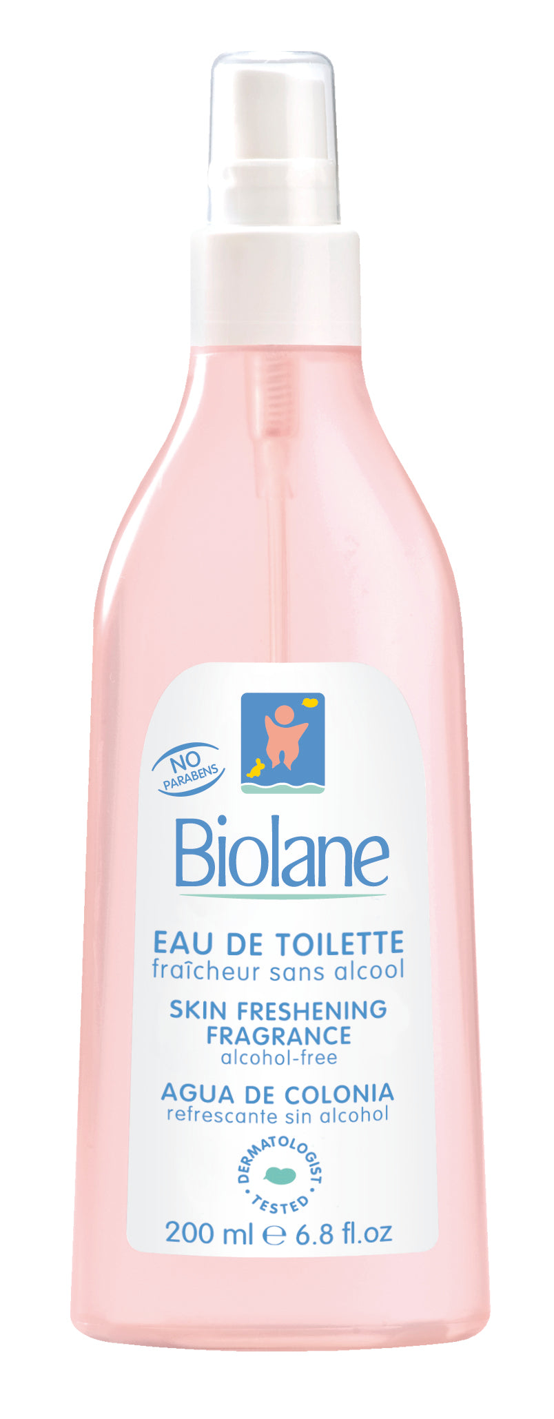 Biolane Skin Freshening Fragrance BIO EAU DE TOILETTE 200 ml