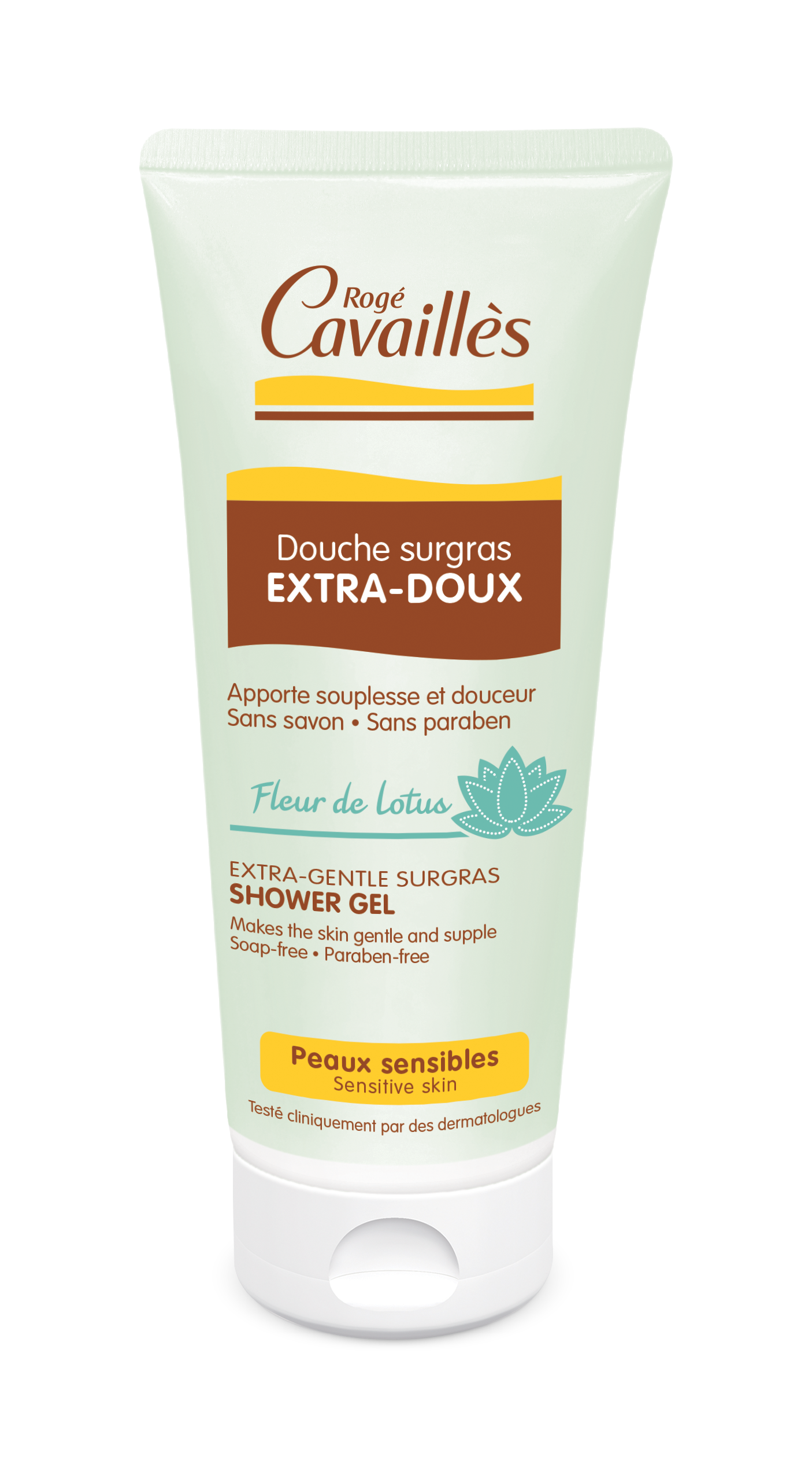 Rogé Cavaillès Extra-Gentle Lotus Flower Shower Gel 200 ml