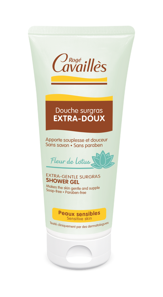 Rogé Cavaillès Extra-Gentle Lotus Flower Shower Gel 200 ml