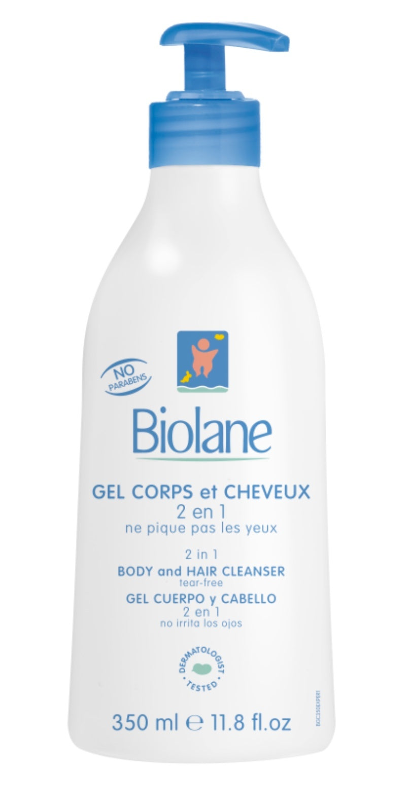 Biolane Shampoo 2 in 1 GEL CORPS ET CHEVEUX 2 EN 1