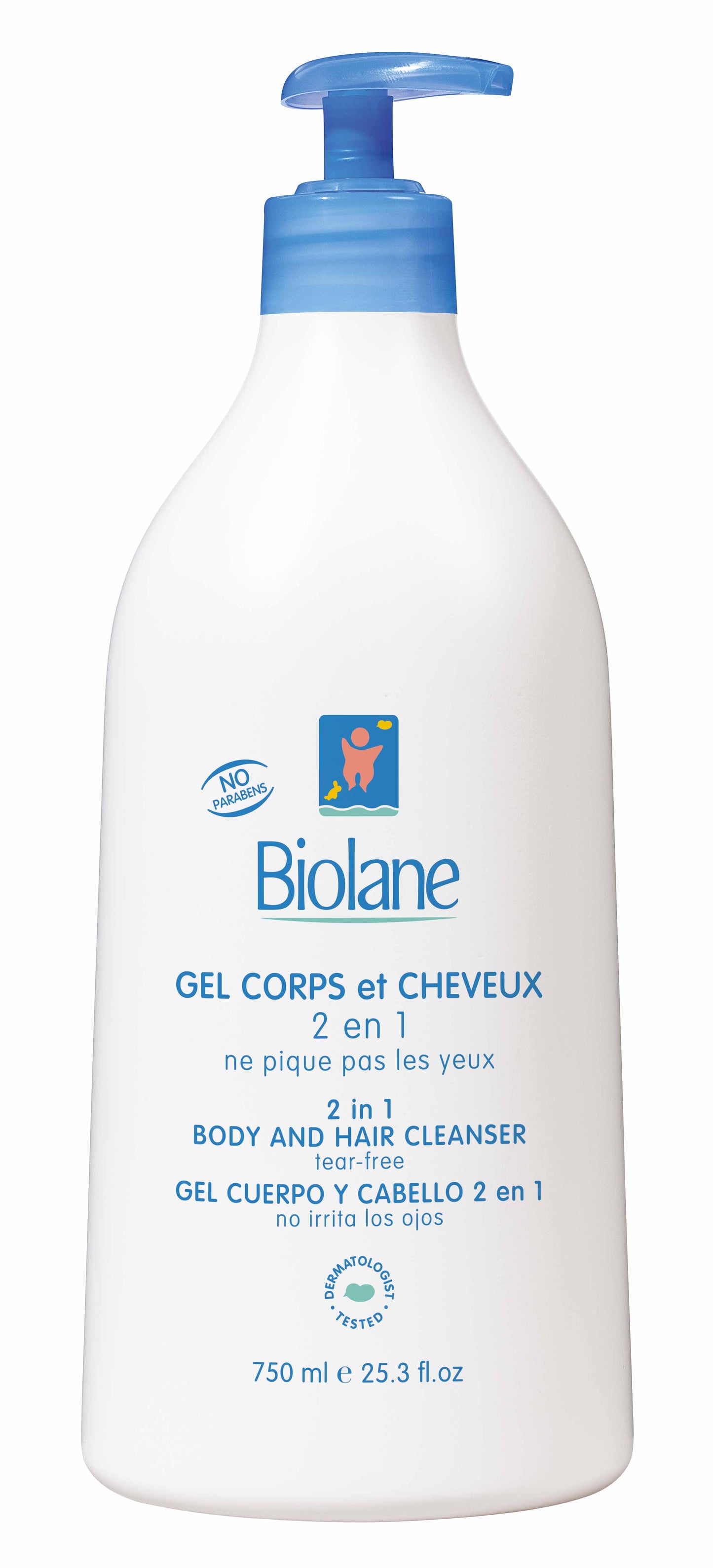 Biolane Shampoo 2 in 1 GEL CORPS ET CHEVEUX 2 EN 1