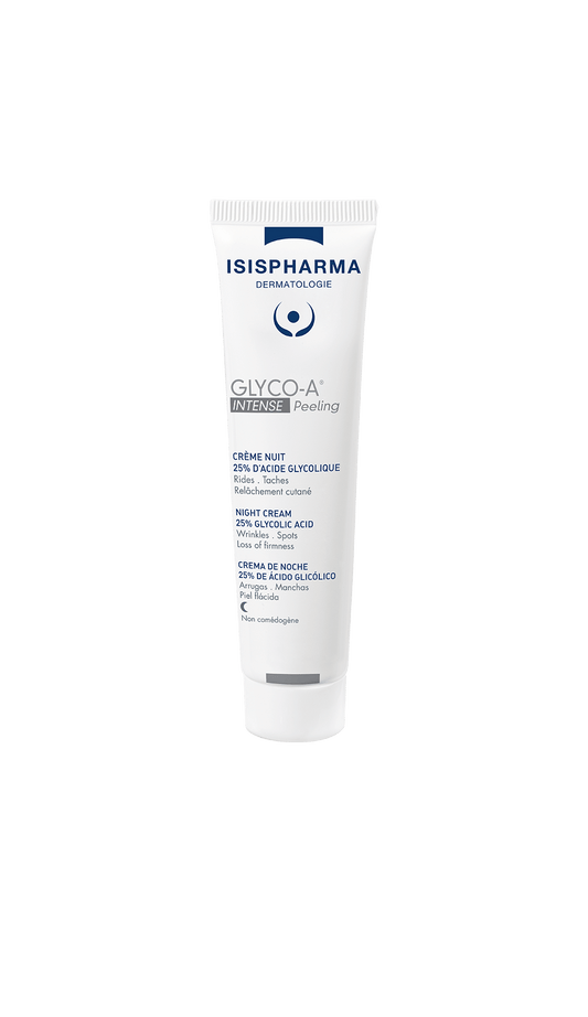 ISISPHARMA GLYCO-A® 25% INTENSE - Superficial intense night peeling face cream 30 ml