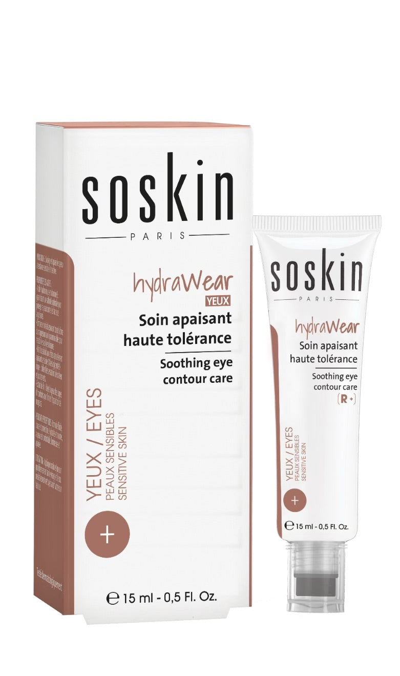 Soskin (R+) Soin apaisant yeux haute tolerance 15 ml