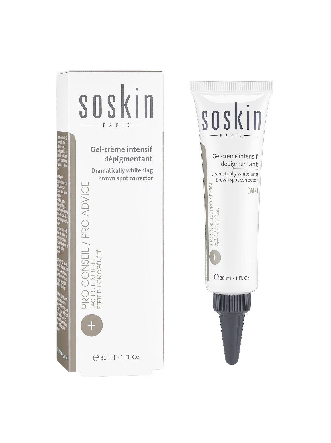 Soskin (W+) Gel – Crème intensif depigmentant 30 ml