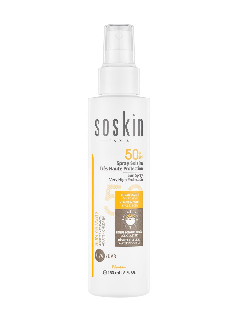 Soskin (S+) Spray Solaire SPF 50+ 150 ml