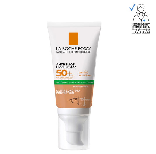 LA ROCHE-POSAY Anthelios Tinted Dry touch Gel-Cream SPF50+ La Roche Posay .