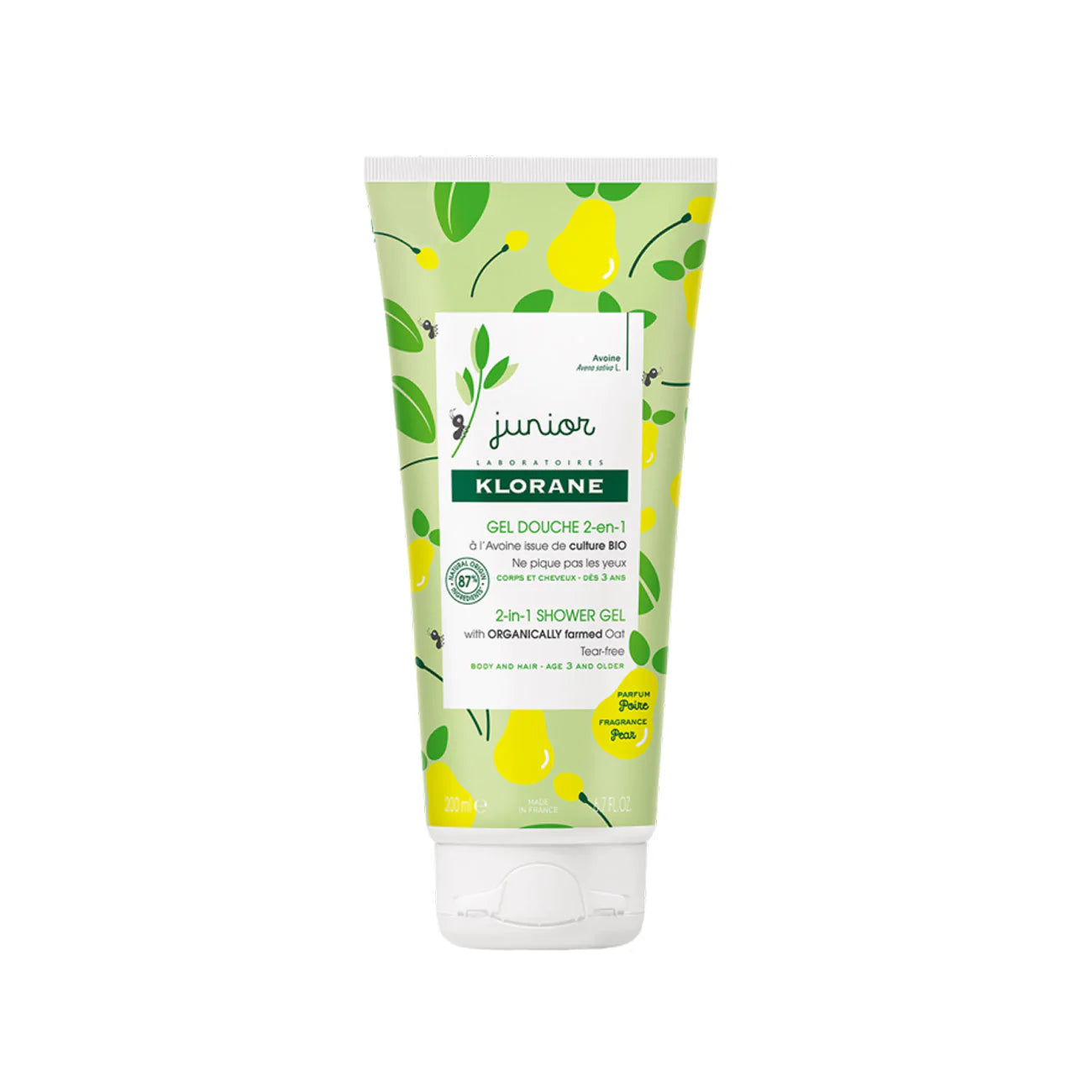 KLORANE Petit Junior Shower Gel Body and Hair - Pear Fragrance