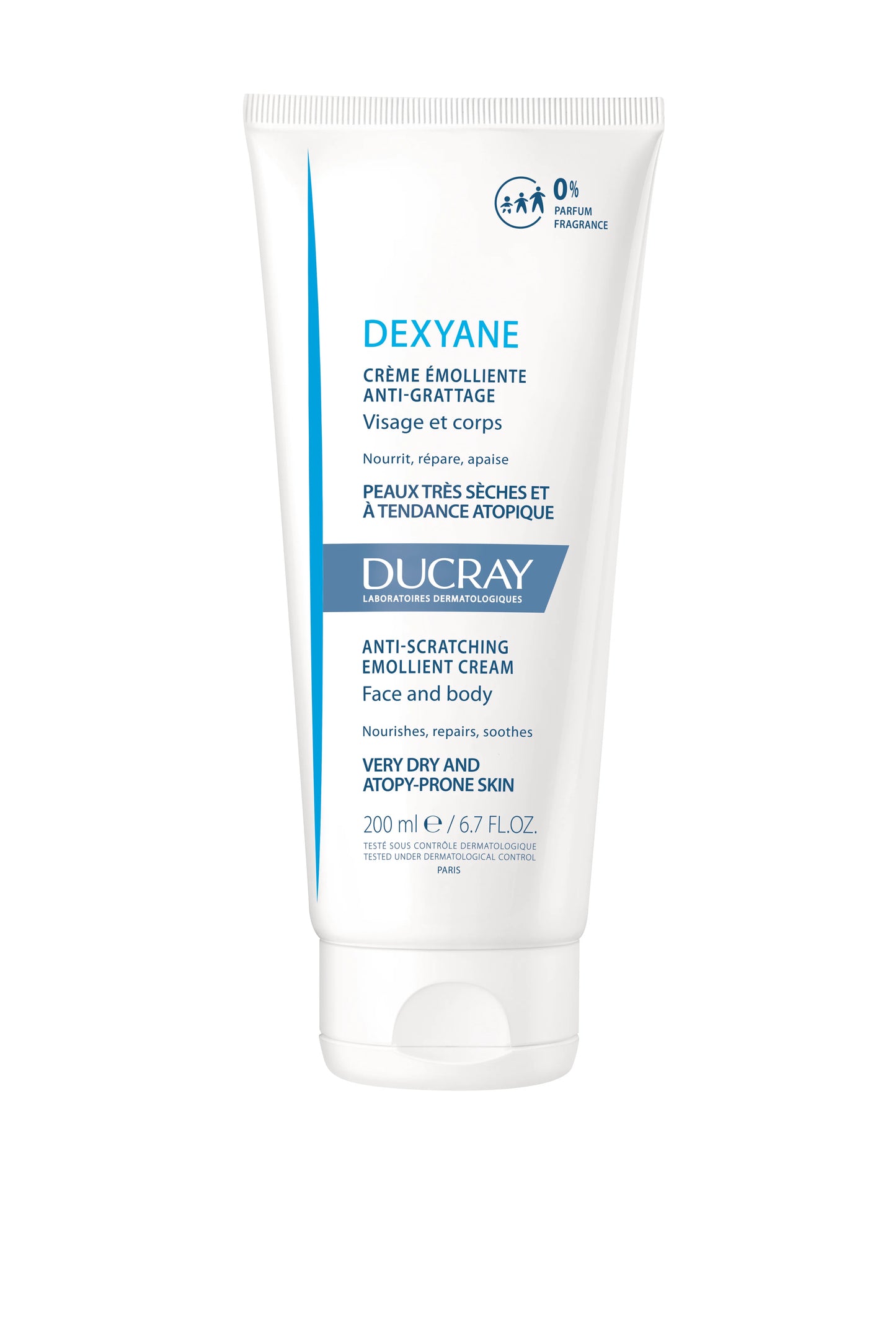 Ducray Dexyane Anti-Scratching Emollient Cream 200 ml