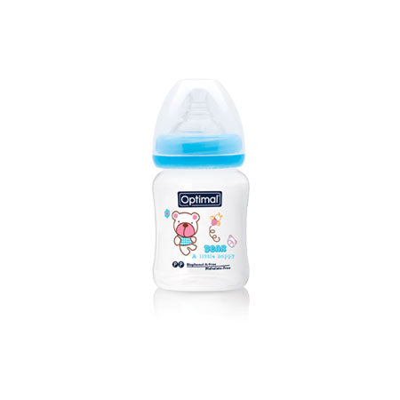 Optimal Wide Neck Feeding Bottle 180ml