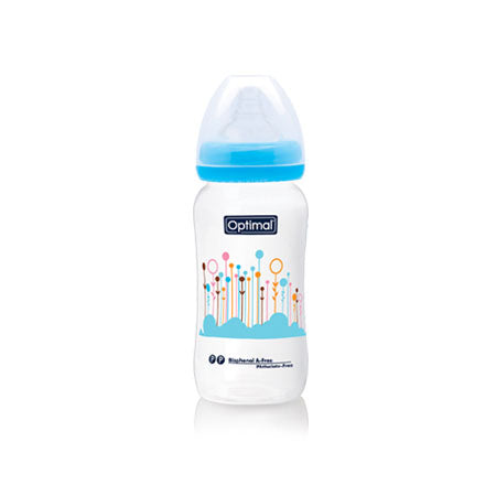 Optimal Wide Neck Feeding Bottle 300ml