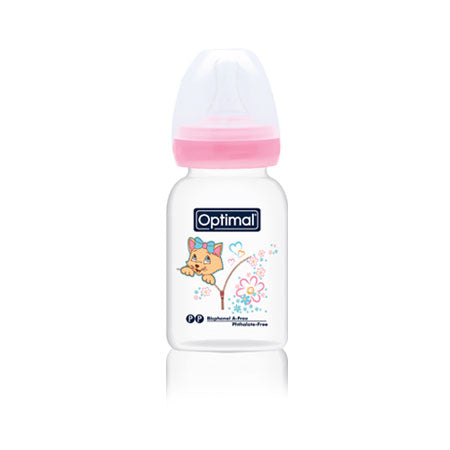 Optimal Narrow Neck Feeding Bottle 140 ML