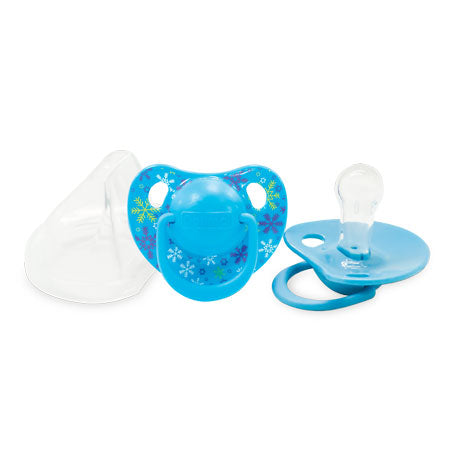 Optimal Round Nipple Silicone Pacifier 0+