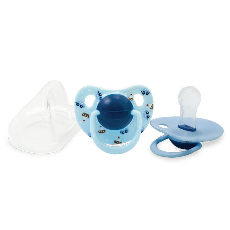 Optimal Round Nipple Silicone Pacifier 0+