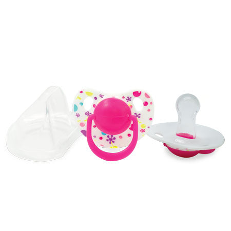 Optimal Round Nipple Silicone Pacifier 0+