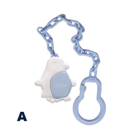 Optimal Pacifier Holder With Metal Pin